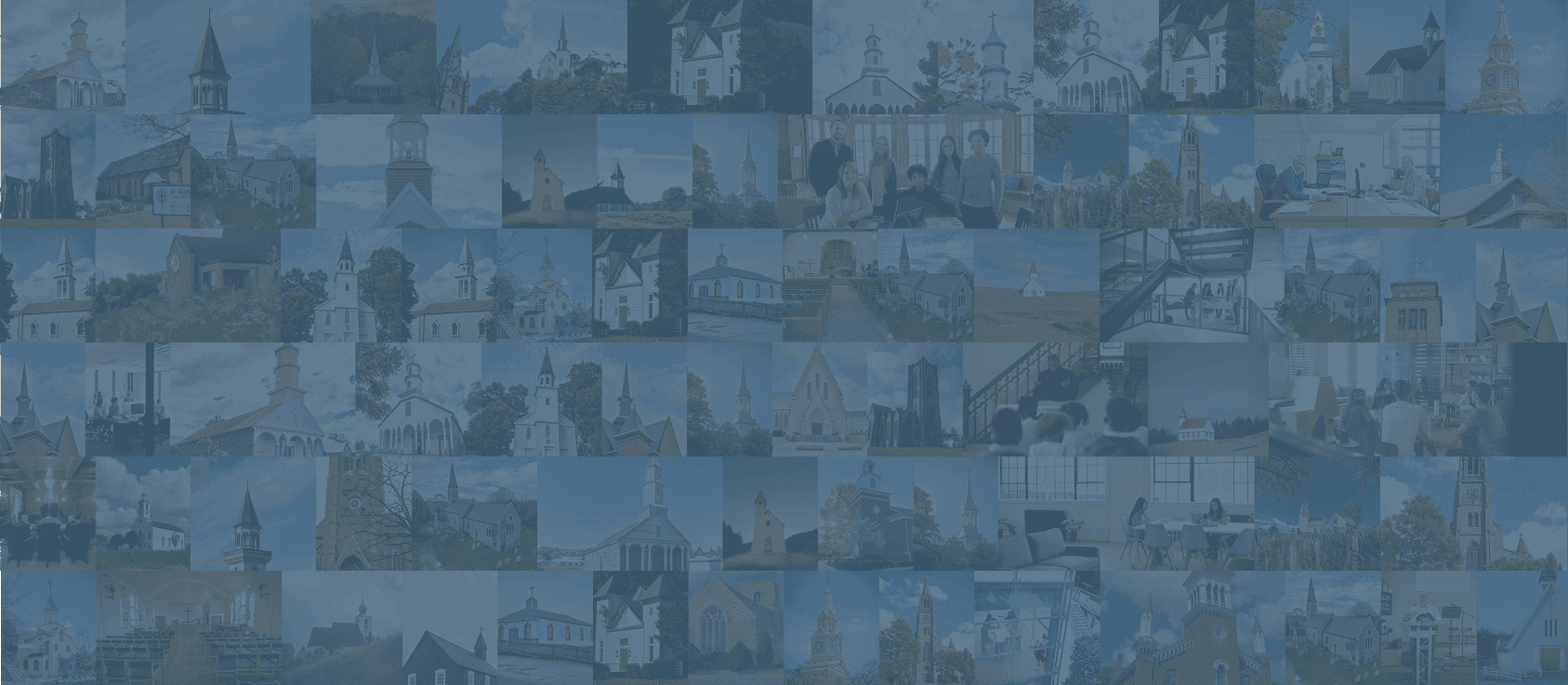 Over 66008 churches & missions served.